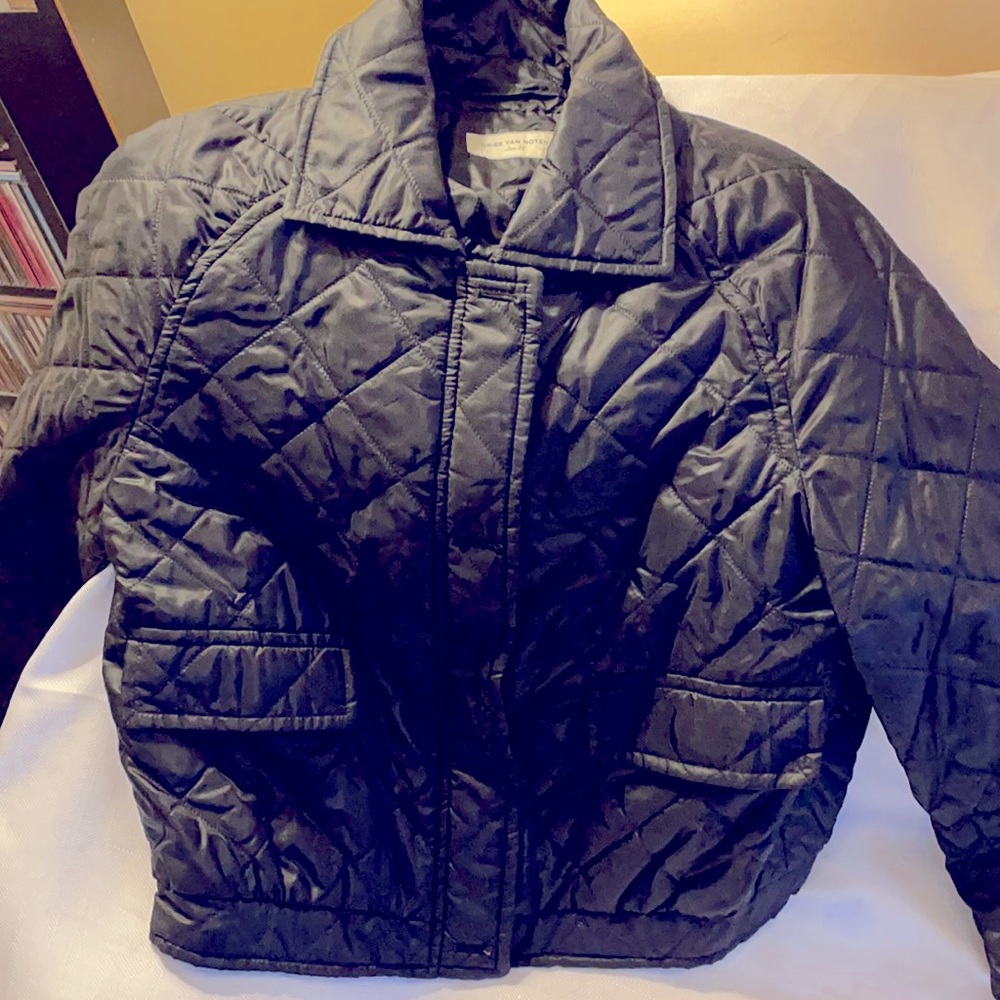 Dries Van Noten Lightweight Bomber Jacket - Black